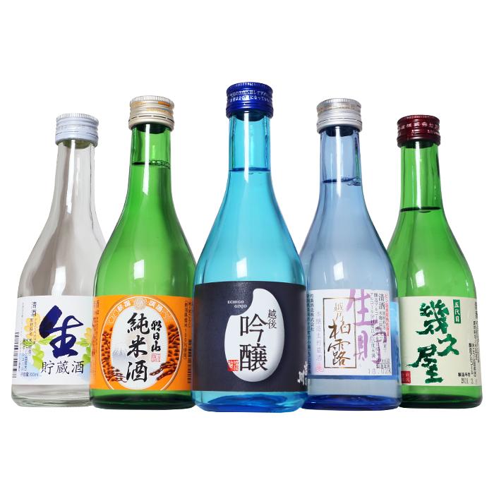楽天市場 ふるさと納税 日本酒 飲み比べ 新潟 C1 03長岡銘酒ミニボトルセット 300ｍｌ 5本 新潟県長岡市