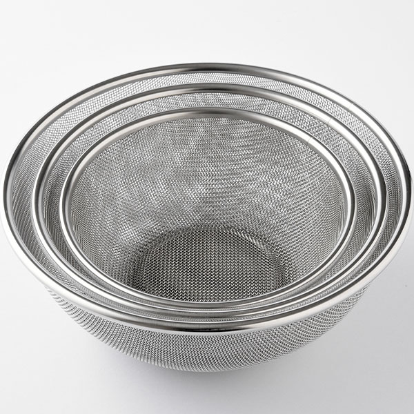 【ふるさと納税】キズが目立ちにくいステンレスボウル&プレート&ザル9点セット燕三条製キッチンツール【020P104】