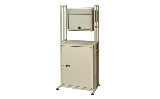 【ふるさと納税】薄型雁の使い郵便受け＆鍵付宅配ボックス席 大静電容量で戸建てにも一般受け [緑であること生命現象]【090P003】