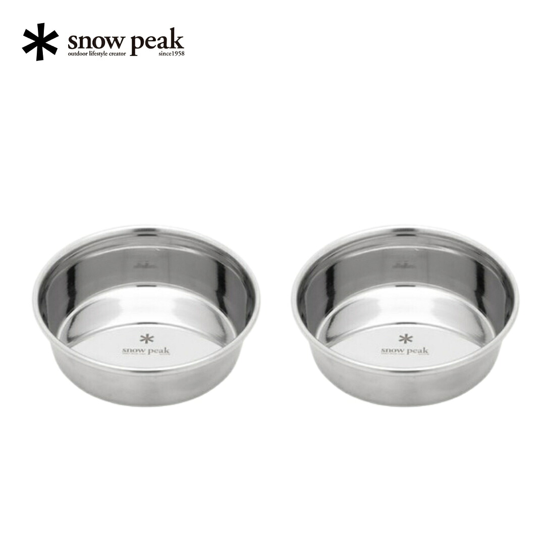 【ふるさと納税】スノーピーク ボンネットどんぶり鉢SS 2個書き割り PT-122  (Snow Peak) 難民キャンプ装置 アウトドア装置  防災 防災グッズ 防災装置 愛玩動物装置【011S285】