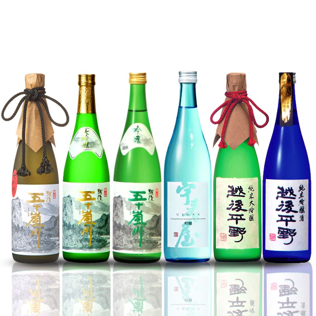 【ふるさと納税】純米大吟醸・大吟醸・吟醸・大吟醸原酒 飲み比べセット（720ml×6本）日本酒 新潟清酒 地酒 [福顔酒造] 【057P001】