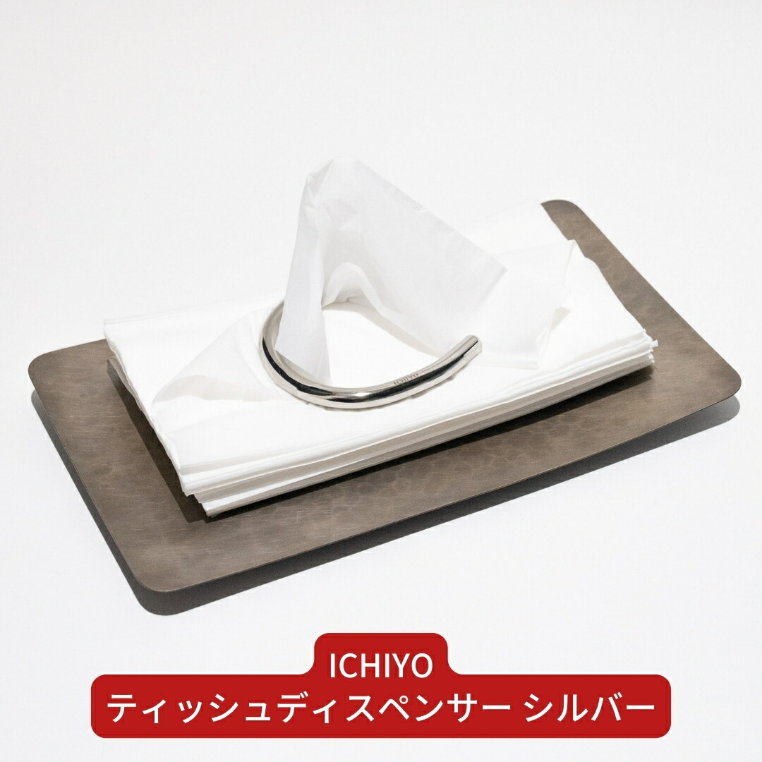 【ふるさと納税】ティッシュディスペンサー しろがね色 ティッシュ容れもの 今めかしい 箱なし 燕三条製 【083S007】
