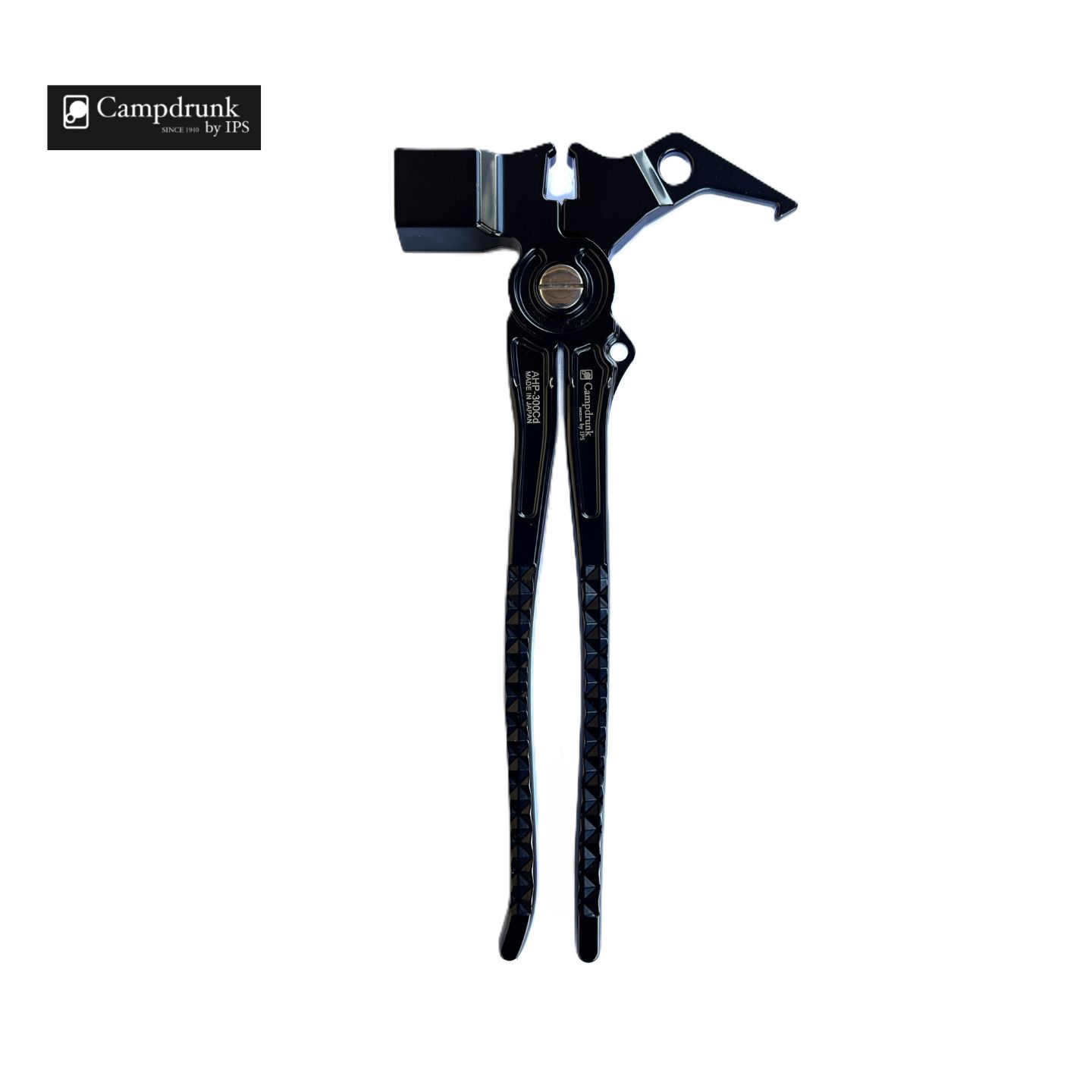 【ふるさと納税】[Campdrunk by IPS]Campdrunk ABSOLUTE HAMMER PLIERS 難民キャンプ装置 アウトドア装置 ペグハンマー 割り増し金 御膳上等 ぺぐはんまー  【550S005】
