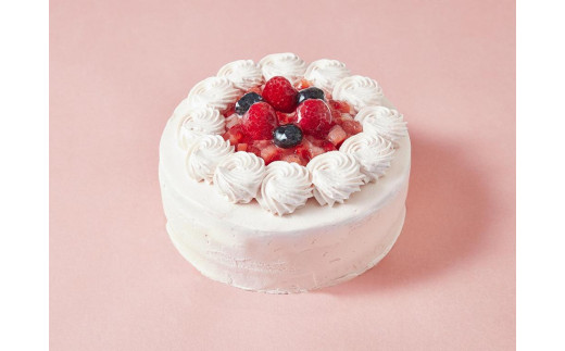 【ふるさと納税】ストロベリーケーキ 5号 アレルギー対応 特定原材料不使用 すこやかストロベリーケーキ ケーキ ショートケーキ 苺 ホール 米粉 洋菓子 スイーツ 新潟県 十日町すこやかファクトリー　お届け：ご用意でき次第、順次発送となります。｜新潟県十日町市