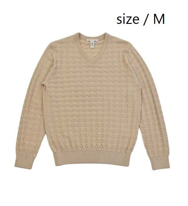 楽天 サイズｍ ベージュ セーター メンズ ふるさと納税 ｖネック 千鳥柄 リンクス ニット プルオーバー Dk61m Www Egic Com Eg