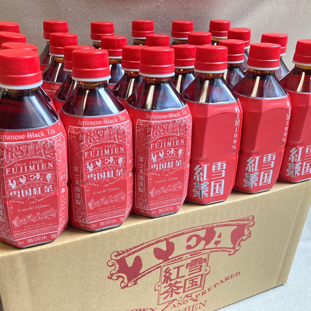 【ふるさと納税】村上茶　雪国紅茶ペットボトル24本入り 飲料 紅茶 和紅茶 ブラックティー ペットボトル ドリンク ソフトドリンク 保存 新潟県 村上市 常温 1005006｜新潟県村上市