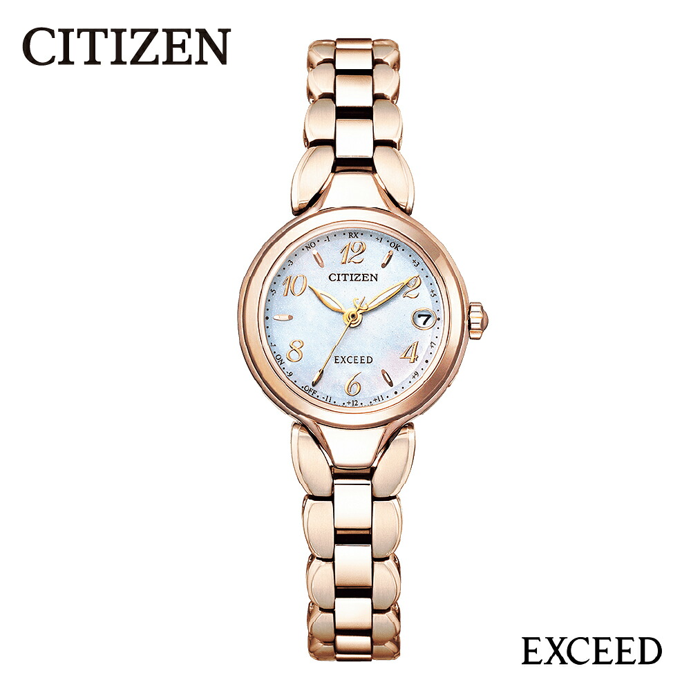 【ふるさと納税】【CITIZEN】EXD レディース ES9472-54W / 腕時計 時計 ウォッチ シチズン プレゼント メーカー保証 送料無料 新潟県 妙高市