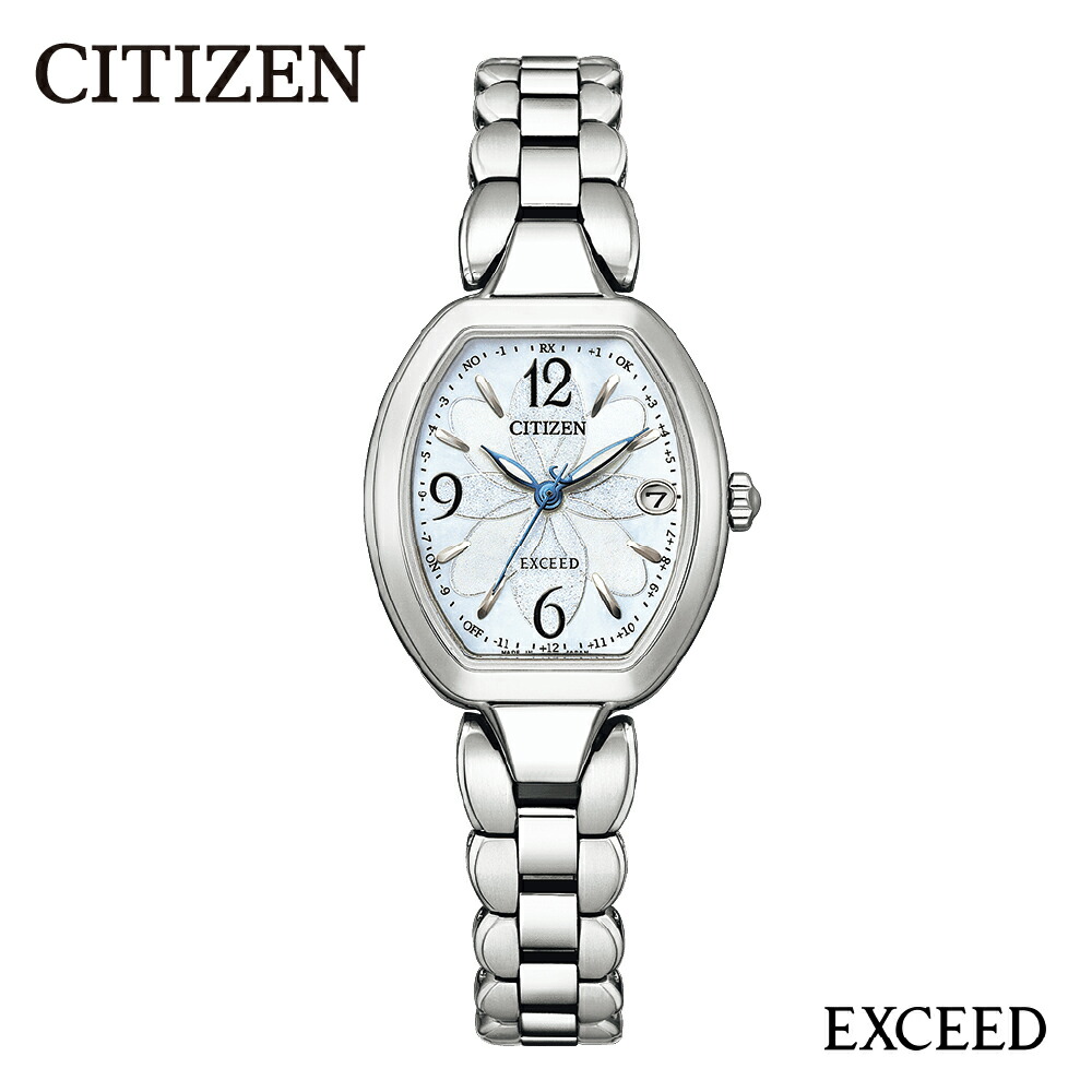 【ふるさと納税】【CITIZEN】EXD レディース ES9480-56W / 腕時計 時計 ウォッチ シチズン プレゼント メーカー保証 送料無料 新潟県 妙高市