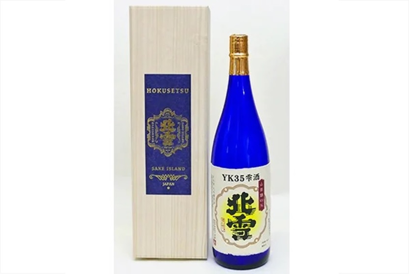 【ふるさと納税】デリシャスな味わい!北雪大吟醸YK35雫酒(1800ml×1本)|新潟県佐渡市