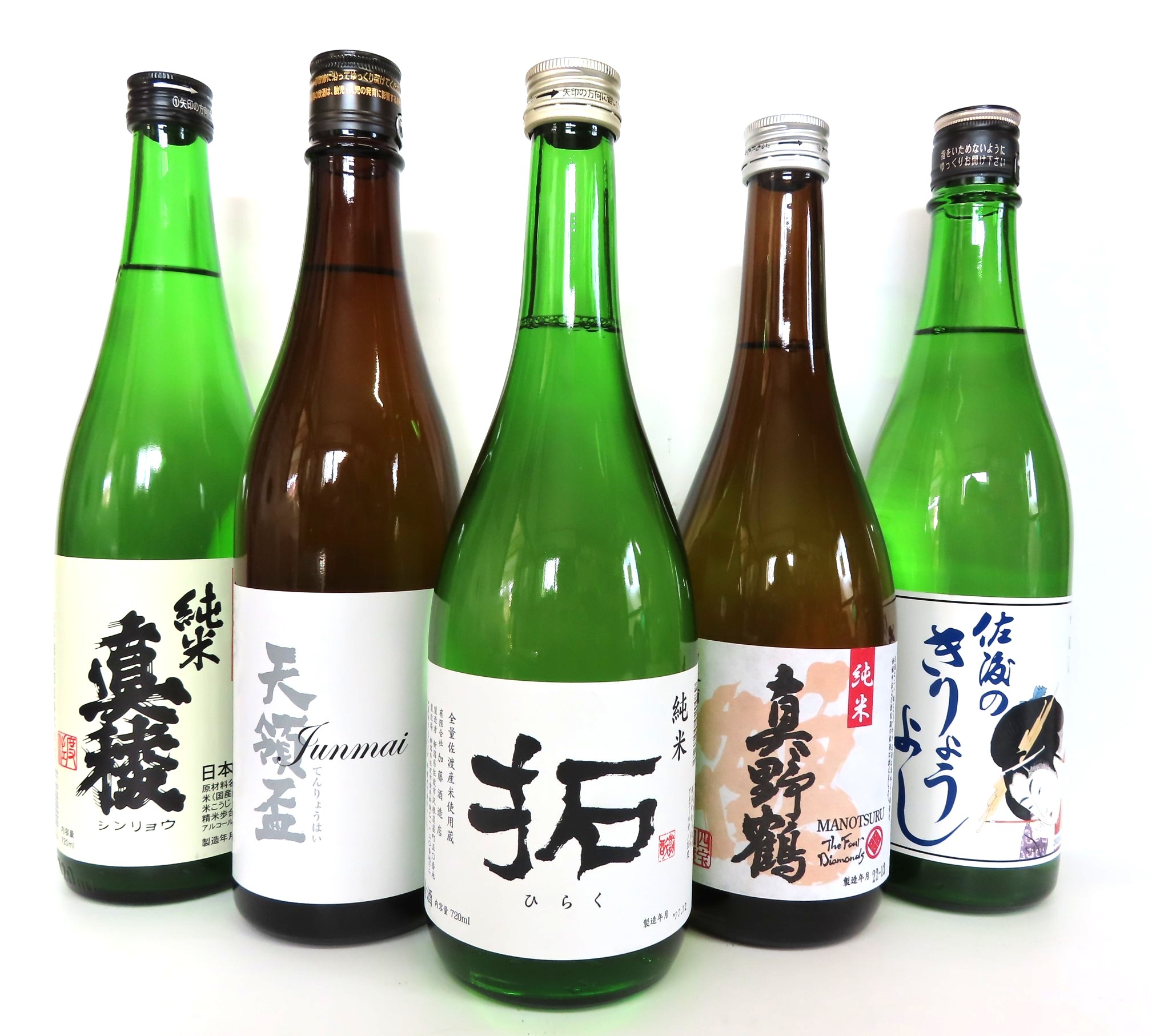 【ふるさと納税】佐渡の蔵元　純米&吟醸酒セット　720ml&times;5本｜新潟県佐渡市