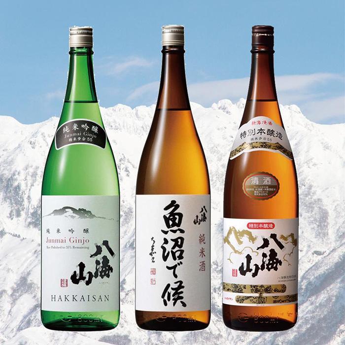 【ふるさと納税】八海山お手軽オススメセット(1800ml×3本)【八海山 一升瓶 3本 セット 日本酒 1800ml 新潟 地酒 厳選 晩酌 熱燗 お酒 酒 さけ お中元 お歳暮 贈答】|新潟県南魚沼市