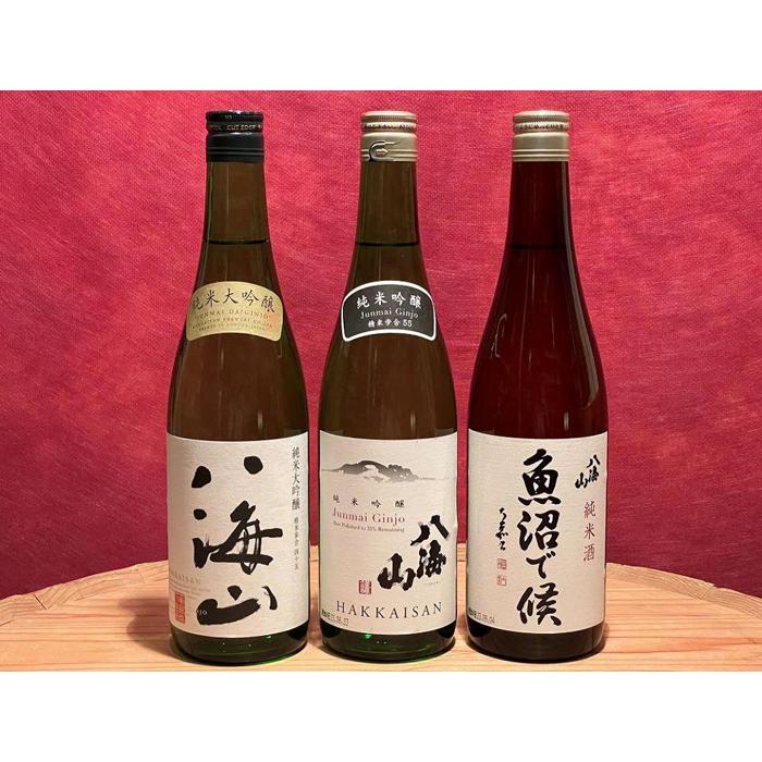 【ふるさと納税】八海山スッキリ純米つくり720ml×3本セット【八海山 純米吟醸 純米大吟醸 魚沼で候 四合瓶 3本 セット 日本酒 720ml 新潟 地酒 厳選 晩酌 熱燗 お酒 酒 さけ お中元 お歳暮 贈答】|新潟県南魚沼市