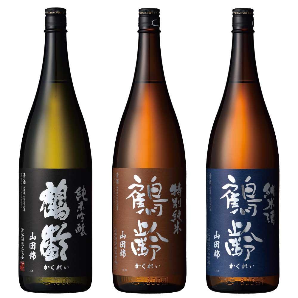 日本酒 鶴齢 無濾過生原酒 山田錦 1800ml 3本セット 限定品 | お酒 さけ 人気 おすすめ 送料無料