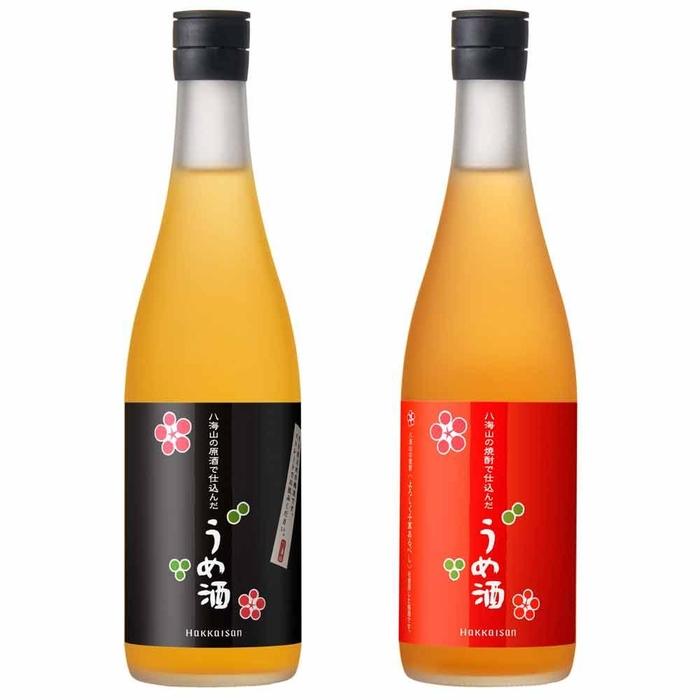 【ふるさと納税】八海山 原酒梅酒・焼酎梅酒 720ml×2本セット | お酒 さけ 人気 おすすめ 送料無料 ギフト|新潟県南魚沼市