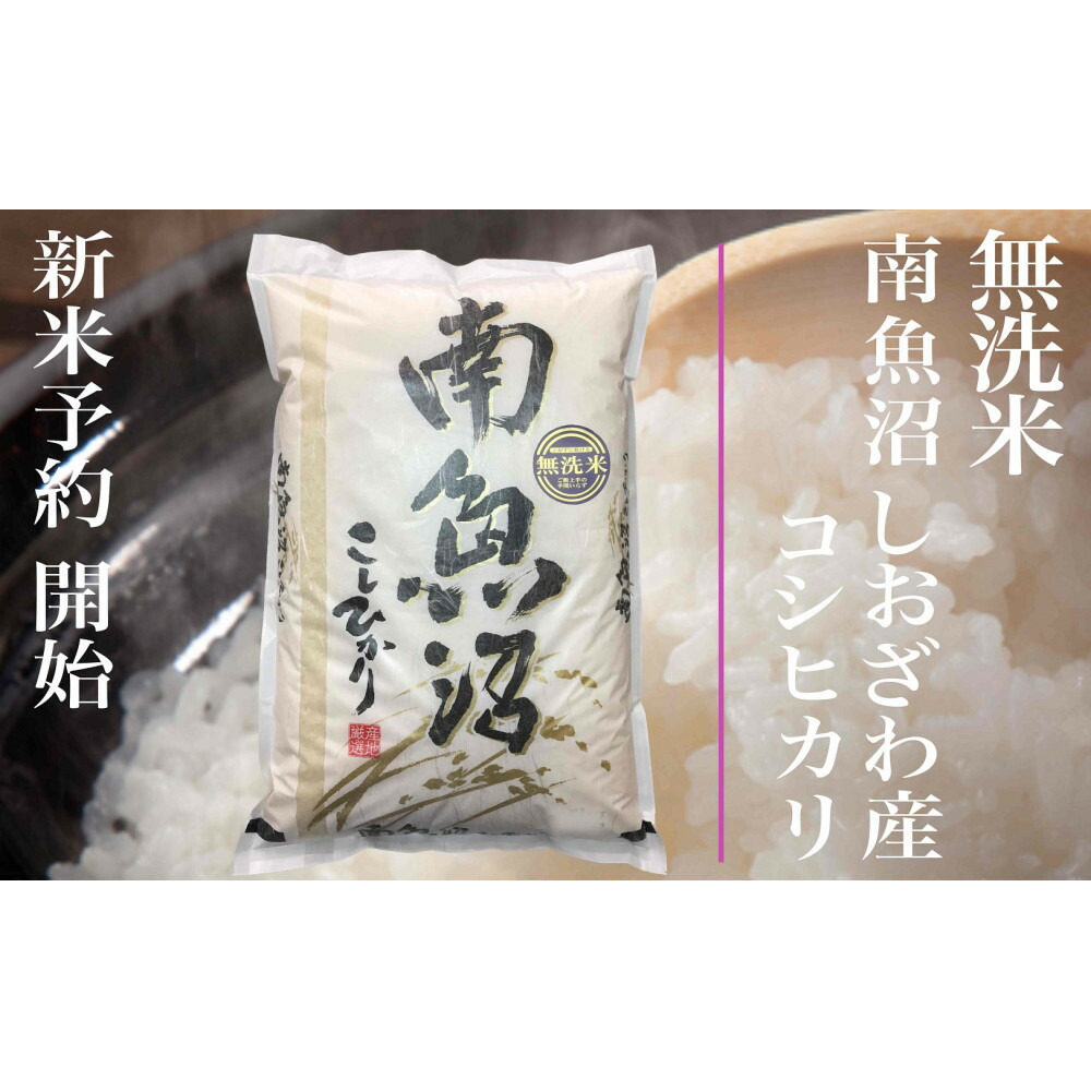 【ふるさと納税】【令和8年産　新米予約】定期便★12ヶ月【無洗米】10kg南魚沼しおざわ産コシヒカリ【2026年10月上旬から1ヶ月以内に順次発送予定】 | お米 こめ 白米 食品 人気 おすすめ 送料無料
