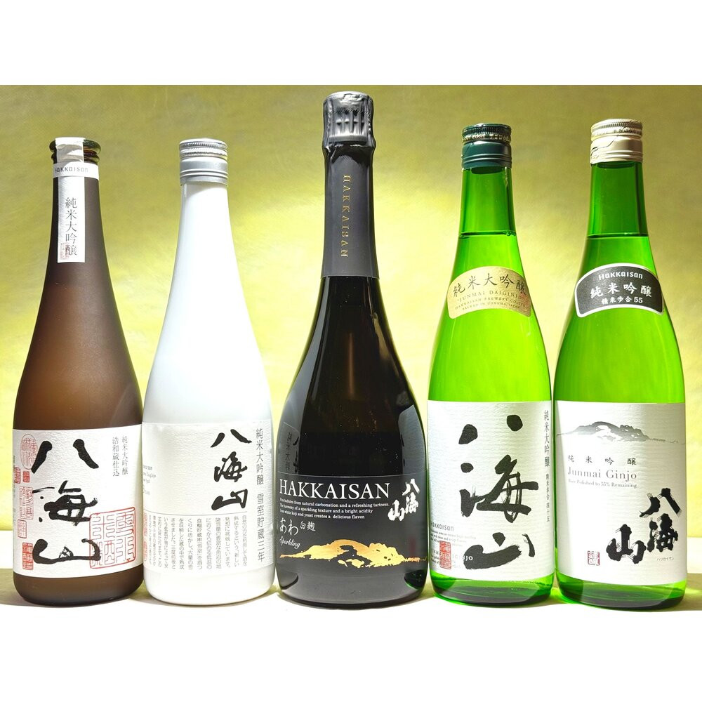 【ふるさと納税】八海山720ml5本セット(純米系)【八海山 純米 四合瓶 5本 セット 日本酒 720ml 新潟 地酒 厳選 晩酌 熱燗 お酒 酒 さけ お中元 お歳暮 贈答】｜新潟県南魚沼市