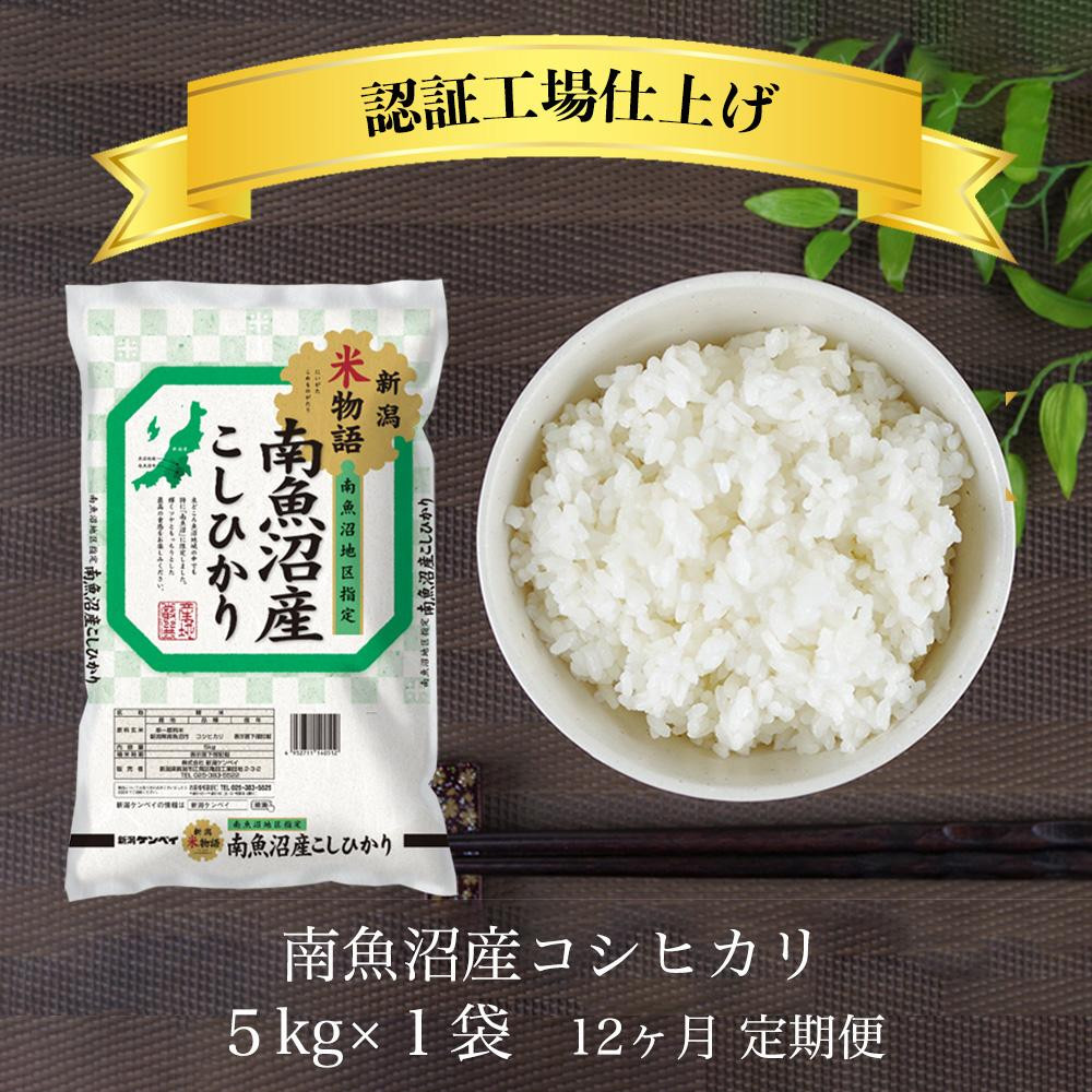 【ふるさと納税】【定期便】令和7年産 南魚沼産コシヒカリ 精米 5kg 12ヶ月連続【定期便 銘柄米 ブランド米 精米 こしひかり コシヒカリ魚沼産 新潟米 新潟県産 産地直送 ご飯 御飯 ごはん お米 米 こめ コメ】|新潟県南魚沼市