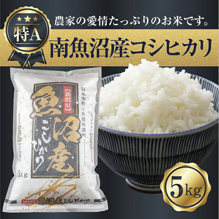 【ふるさと納税】【令和7年産】新潟県 南魚沼産 コシヒカリ お米 5kg 精米 魚沼 米 こしひかり 送料無料 炊き方ガイド付き【2025年10月中旬より順次発送予定】 | お米 こめ 白米 コシヒカリ 食品 人気 おすすめ 送料無料 魚沼 南魚沼