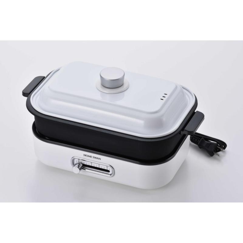 【ふるさと納税】ソロホットプレートたこプレート、鍋付き キッチン用品 調理家電 たこ焼き 焼肉 小型鍋 一人用 一人鍋 卓上