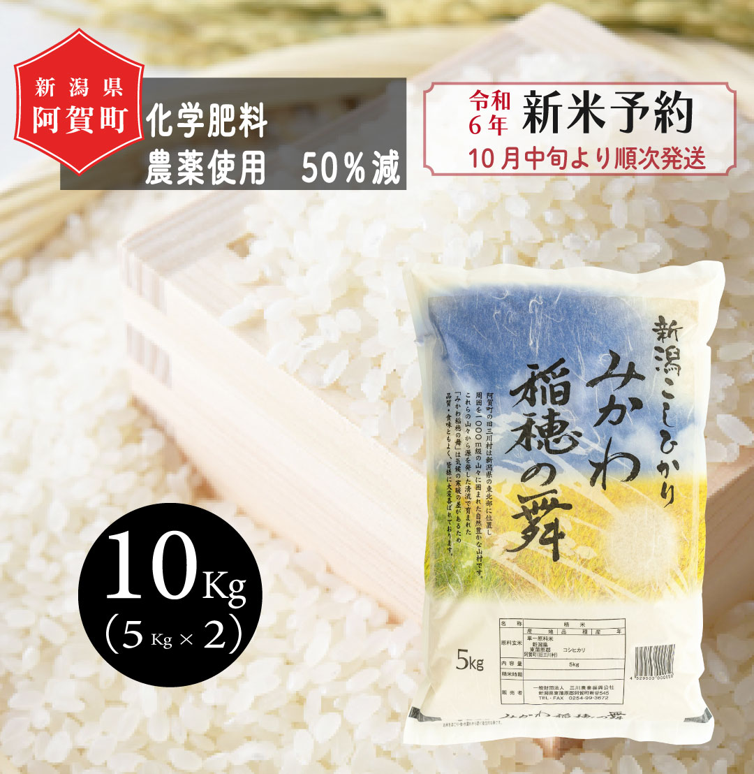 楽天市場】【ふるさと納税】 米 10kg 新潟県産 コシヒカリ 「東蒲幻米」 令和5年産 特別栽培 奥阿賀 5kg × 2袋 | 白米 精米 こしひかり  送料無料 お取り寄せ お米 最高金賞受賞 : 新潟県阿賀町