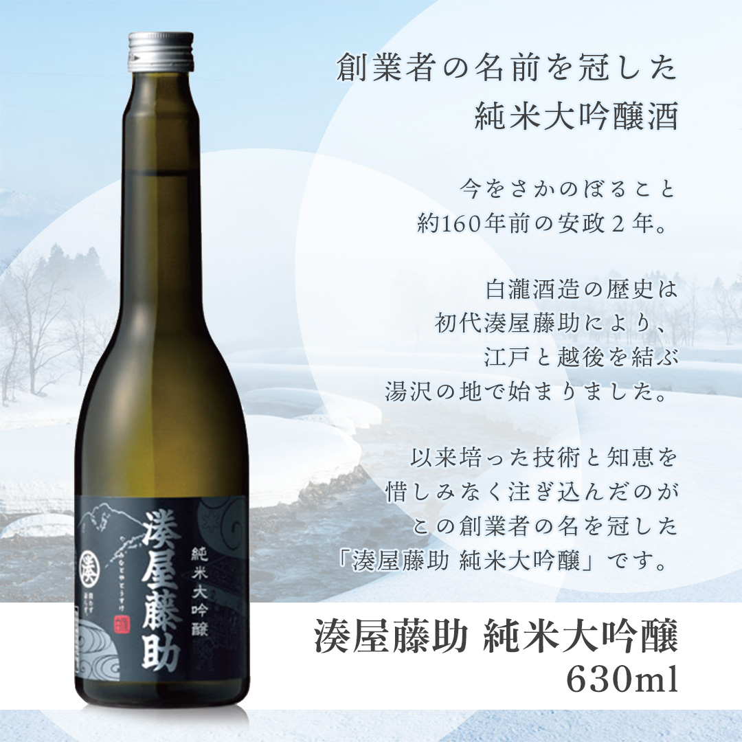 91％以上節約 日本酒 ギフト 白瀧酒造 湊屋藤助 純米大吟醸 1800ml fisd.lk