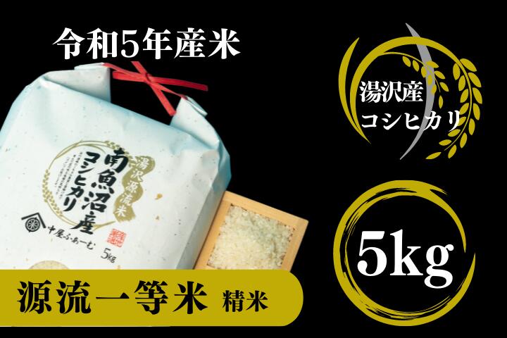 楽天市場】【ふるさと納税】 令和5年産『湯沢源流米』 精米5kg 【湯沢