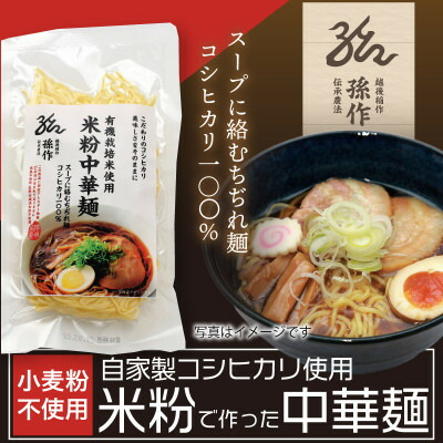 【ふるさと納税】米粉麺 中華麺 グルテンフリー 128g×6食パック【1563083】