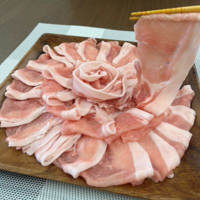 【ふるさと納税】じゃばみ豚ロース肉(しゃぶしゃぶ用)900g_ じゃばみ豚 豚肉 ロース しゃぶしゃぶ 人気 美味しい 【配送不可地域:離島】【1644019】|新潟県関川村