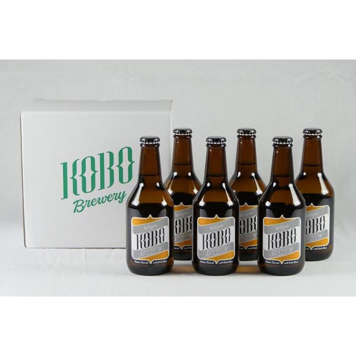 【ふるさと納税】ヴァイツェン　６本セット　クラフトビール | KOBO Brewery 白ビール フルーティー バナナのような甘い香り ヴァイツェンビール 飲みやすい 女性に人気 家飲み まろやか 誕生日 お歳暮 父の日 母の日 プレゼント 20代 30代 40代 50代 人気 おすすめ 送料無料｜富山県富山市