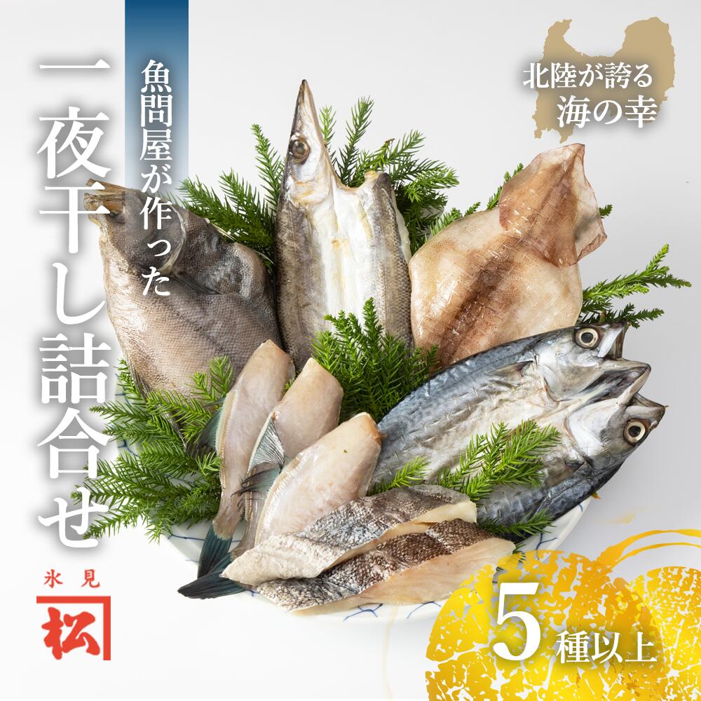 【ふるさと納税】一夜干し詰合せ 富山県 氷見市 干物 一夜干し 詰め合わせ 加工食品 富山県 氷見市 定期便 冷凍 富山湾 産地直送 加工食品