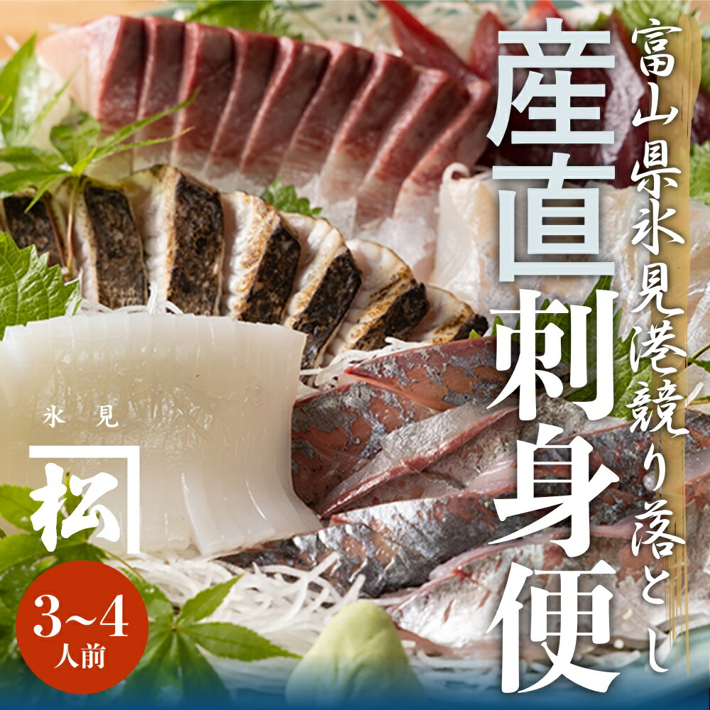 【ふるさと納税】《魚問屋直送》 氷見漁港で競り落としたお刺身詰め合わせセット 〈冷凍〉