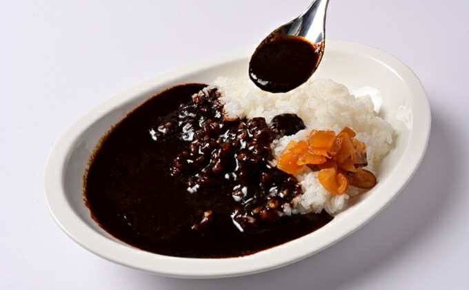 【ふるさと納税】富山ブラックカレー(中辛)6食 加工食品 惣菜 レトルト 富山ブラックカレー 中辛カレー|富山県射水市