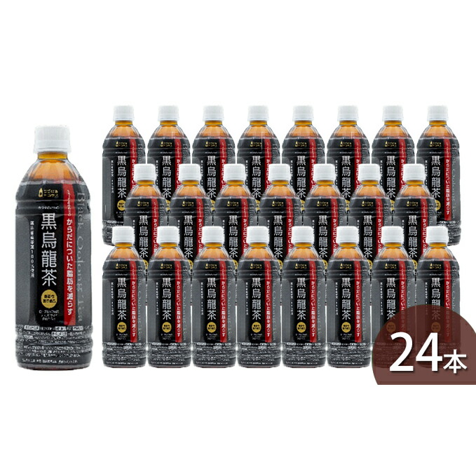 つづけるプラス カラダのための黒烏龍茶500ml 24本