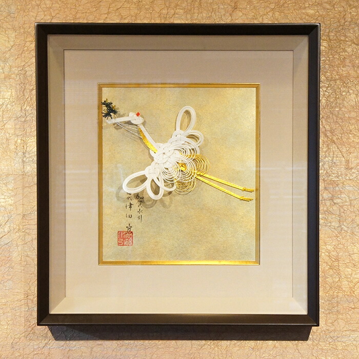 楽天市場】【ふるさと納税】鶴亀の水引細工 額入り | 石川県 金沢市