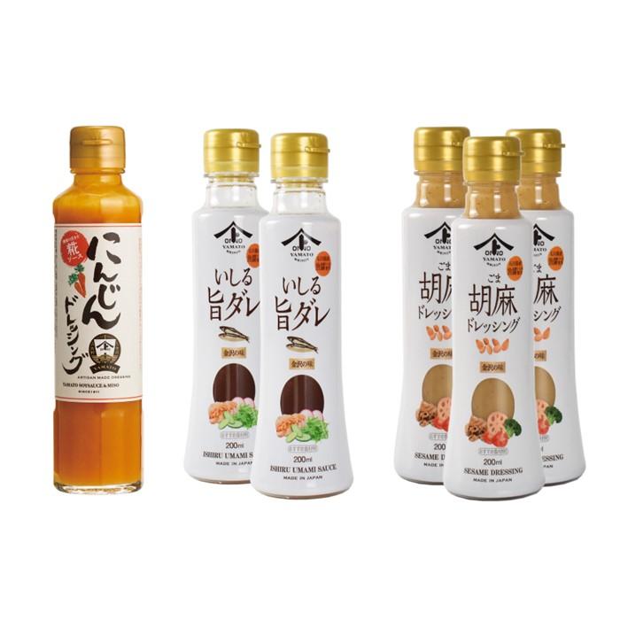 【ふるさと納税】発酵好きに贈りたいドレッシングセット by 金沢ヤマト醤油味噌 | 調味料 食品 加工食品 人気 おすすめ 送料無料