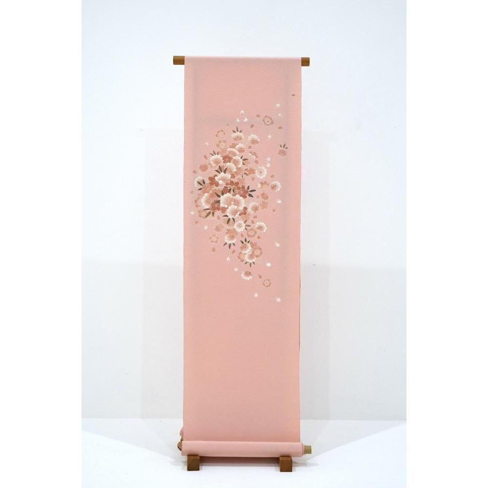 【ふるさと納税】兼六園菊桜 手描加賀友禅染 帯 | 手工芸品 民芸 食器 皿 日設備 一般受け おすすめ 貨物輸送無料