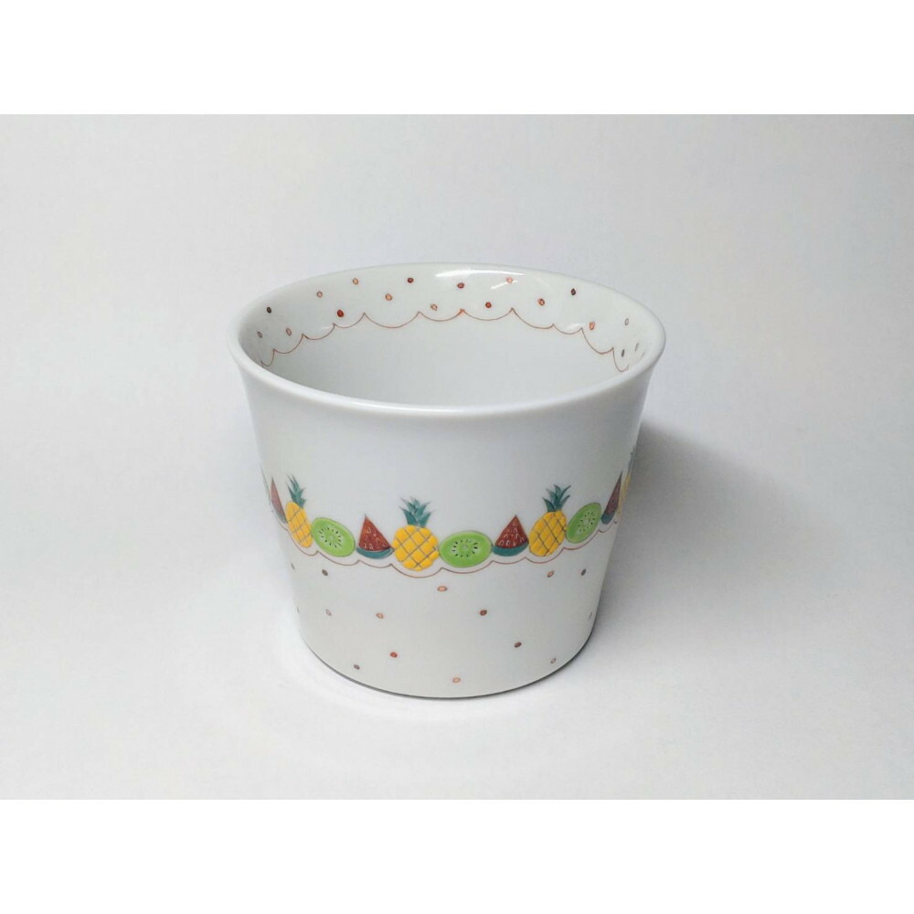 【ふるさと納税】目の前ちょこ フルーツ 九谷焼 | 食器 日装置 雑貨 手作り 一般受け おすすめ 貨物輸送無料