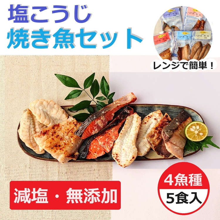 ふるさと納税 レンジで簡単 焼き魚セット 石川県七尾市 - その他魚介類