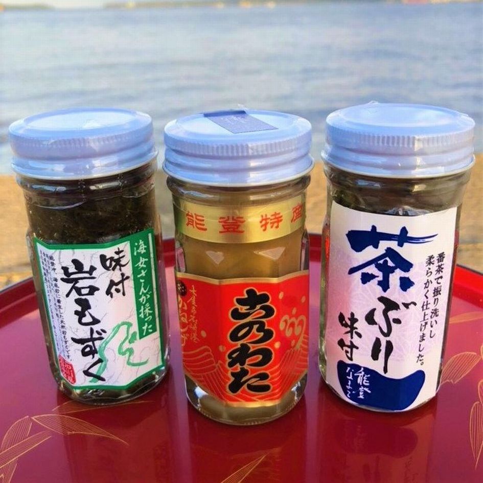 【ふるさと納税】【能登半島地震復興支援】能登の珍味3点セット「能登の磯の香」（岩もずく・このわた・なまこ）◇| 海鮮 冷蔵 水産加工品 酒の肴 おつまみ ご飯のお供 石川県 七尾市 能登