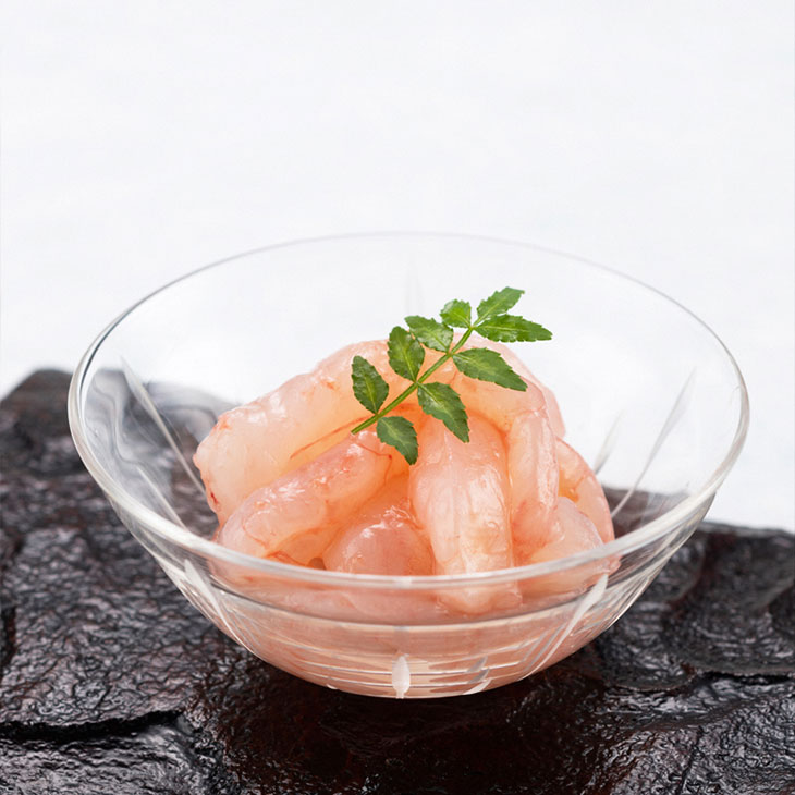 【ふるさと納税】【能登半島地震復興支援】甘えび塩辛2袋（100g×2袋）[アマシ2] | 魚介類 水産加工品 珍味 えび おかず 詰め合わせ  石川県 七尾市 能登