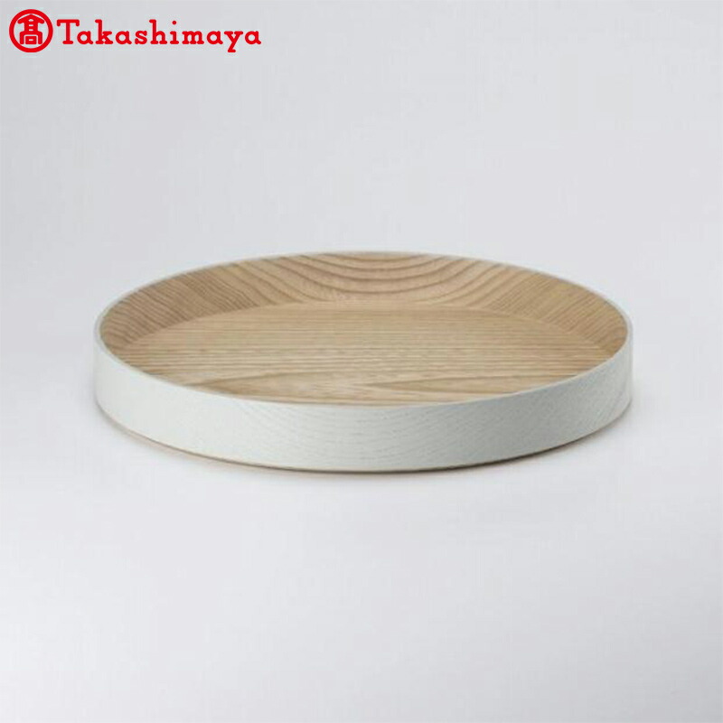 【ふるさと納税】〈畑漆器店〉BORDER TRAY B lightgray トレイ1枚【高島屋選定品】 おぼん トレー F6P-3249｜石川県加賀市