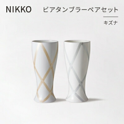 【ふるさと納税】【NIKKO】ビアタンブラーペアセット「キズナ」《ニッコー食器》(13303-FF00)【1296929】