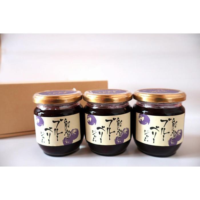 【ふるさと納税】【復興支援】能登町特産品ブルーベリージャムセット（180ｇ×3個入） | 食品 加工食品 人気 おすすめ 送料無料