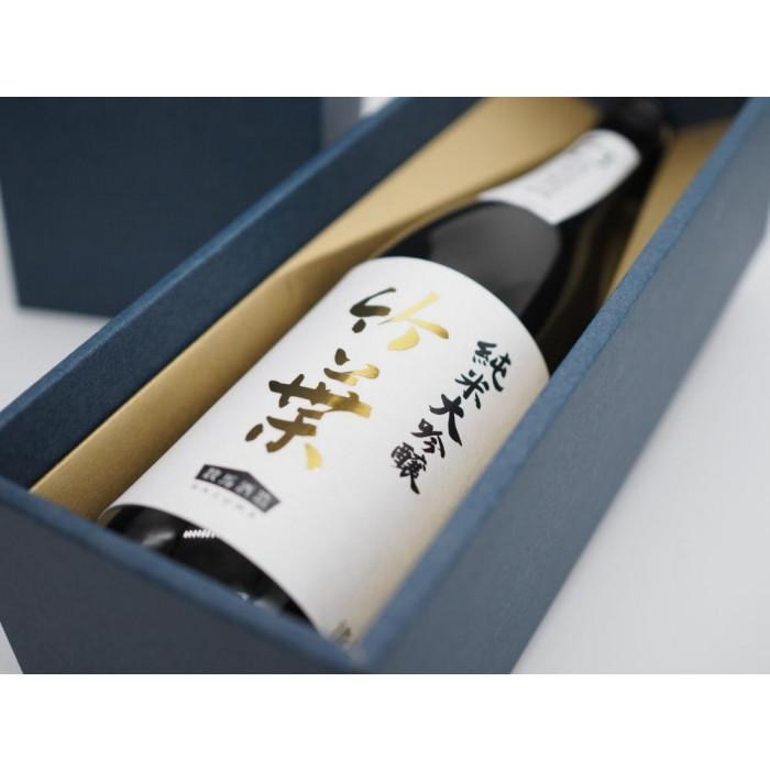 【ふるさと納税】【復興支援】竹葉 純米大吟醸40% 720ml | 日本酒 お酒 アルコール 常温 晩酌 家飲み プレゼント ギフト 贈答 | お酒 さけ 人気 おすすめ 送料無料 ギフト|石川県能登町