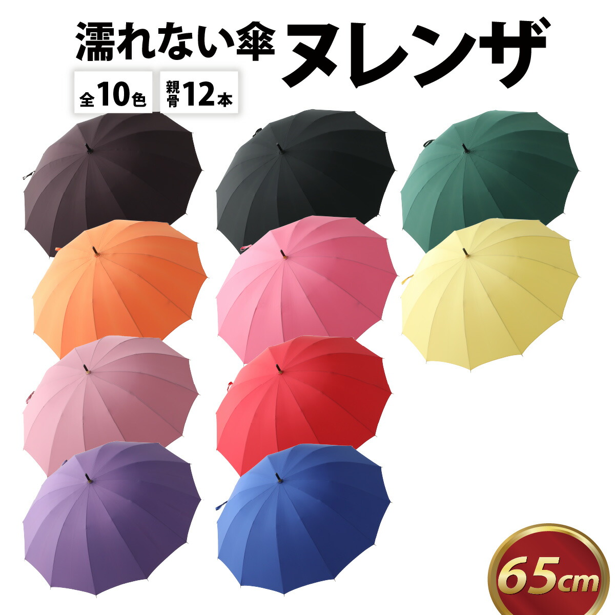 レクサスコレクション 福井洋傘 ヌレンザ ブルー