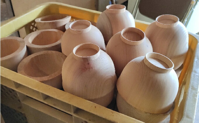 【ふるさと納税】越前漆器木製本漆塗桜のお好み椀【民芸品・工芸品】