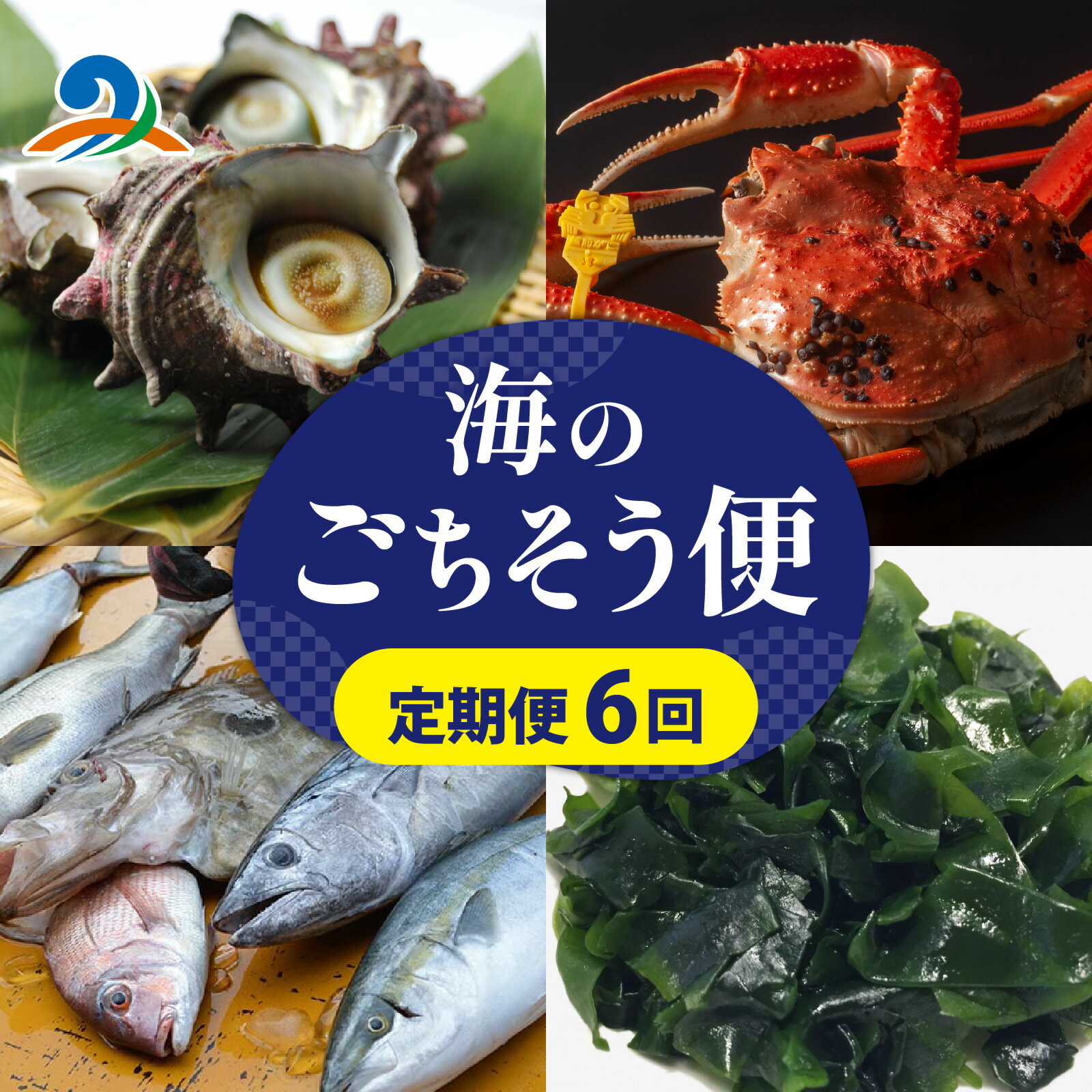 【ふるさと納税】【定期便 ６回】福井 南越前 海のごちそう便／ 魚 かに ズワイガニ わかめ さざえ詰め合わせ 新鮮 煮物 焼き物 お造り 刺身 晩酌 食卓 漁師BBQ 冷蔵 旬 お中元 海鮮 魚介類 冷凍 盛り合わせ おまかせ お楽しみ おつまみ おかず ご飯のお供 送料無料｜福井県南越前町