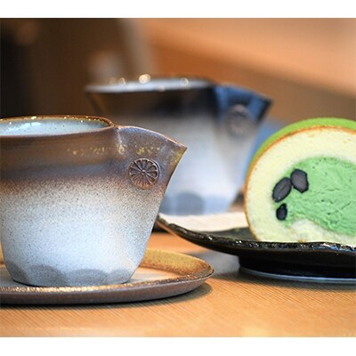 ふるさと納税 越前焼 福井の名店続もの お茶他愛ないかぐや 実践のカフェ碗プレート 2過客一組 Brucetires Ca