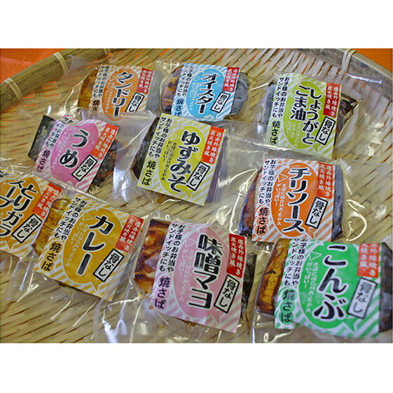 【ふるさと納税】焼き鯖（骨とり）バラエティセット（真空パック10点セット） 魚貝類 加工食品 惣菜