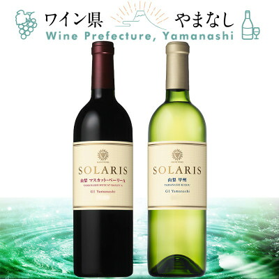 【ふるさと納税】マンズワイン ソラリス 甲州&ベーリーA 2本セット【配送不可地域：離島】【1607458】